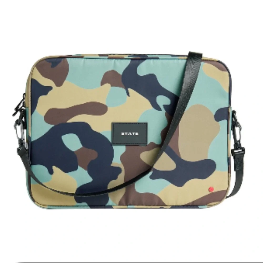 COLORFUL STATE BAGS UNISEX ALLEN PADDED LAPTOP CASE NWT! - Picture 6 of 9